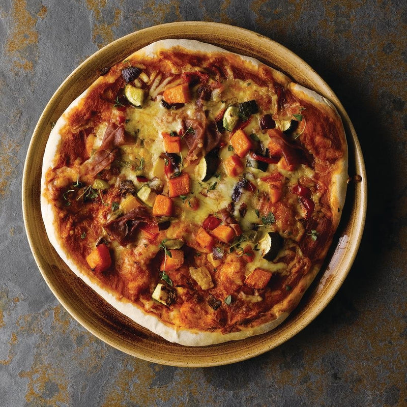 Churchill Studio Prints Agano Coupe Plates Black 288mm (Pack of 12)