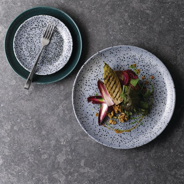 Churchill Mineral Coupe Plates Blue 288mm (Pack of 12)