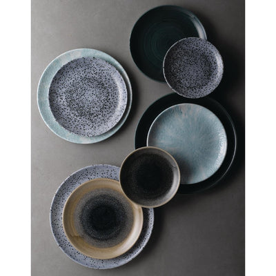 Churchill Stonecast Aqueous Coupe Plates Bayou Taupe 165mm (Pack of 12)