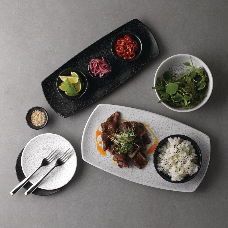 Churchill Menu Shades Caldera Coupe Plates Chalk White 155mm (Pack of 6)