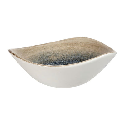 Churchill Stonecast Aqueous Triangular Bowls Bayou Taupe 13oz 185mm (Pack of 12)
