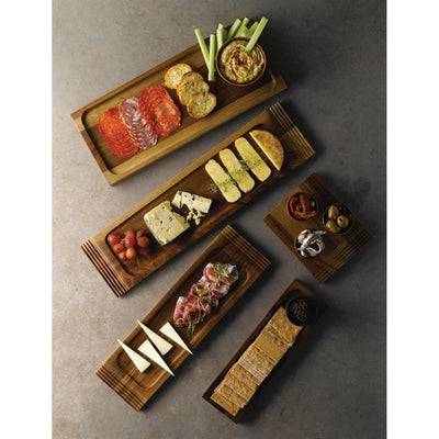 Churchill Alchemy Wood Large Serving Boards 410 x 165mm (Pack of 4)