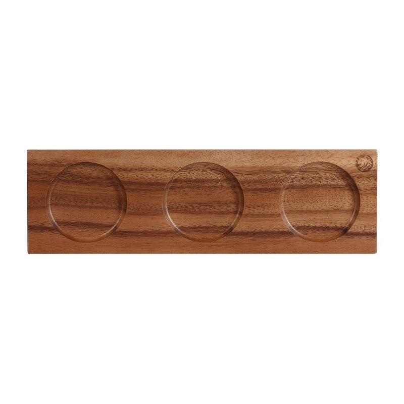 Churchill Alchemy Wood Small Serving Boards 300 x 90mm (Pack of 4)