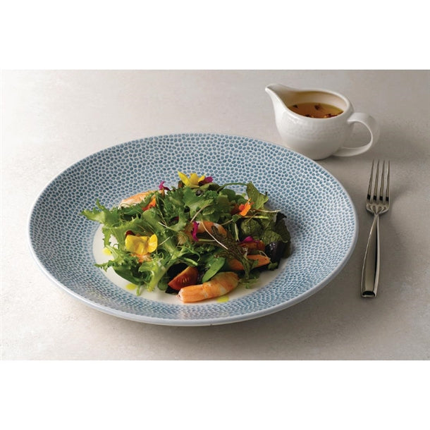 Churchill Isla Deep Coupe Plates Ocean Blue 281mm (Pack of 12)