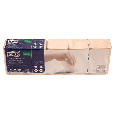 Tork Xpressnap Extra-Soft Compostable Dispenser Napkins 213 x 165mm