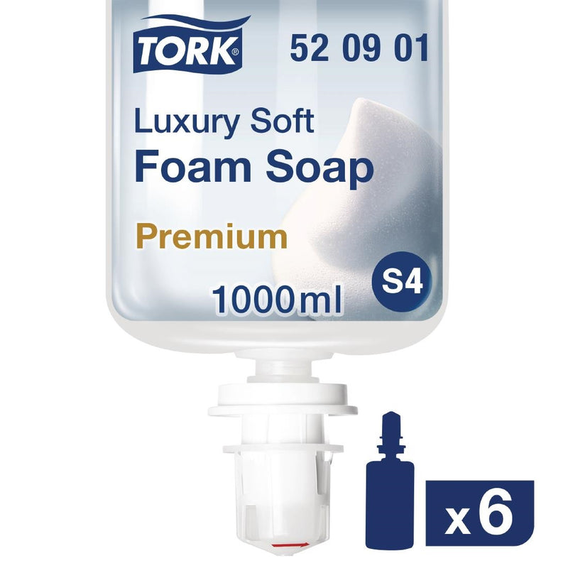 Tork Perfumed Mild Foam Hand Soap 1Ltr (Pack of 6)