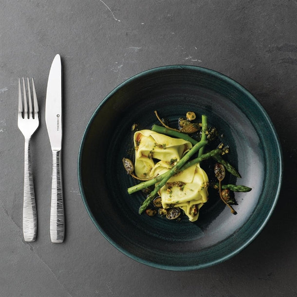 Churchill Stonecast Patina Coupe Bowls Rustic Teal 40oz 248mm (Pack of 12)