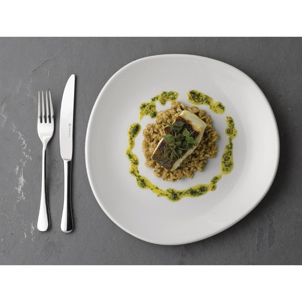 Churchill Organic White Round Plate 286mm (Pack of 12)