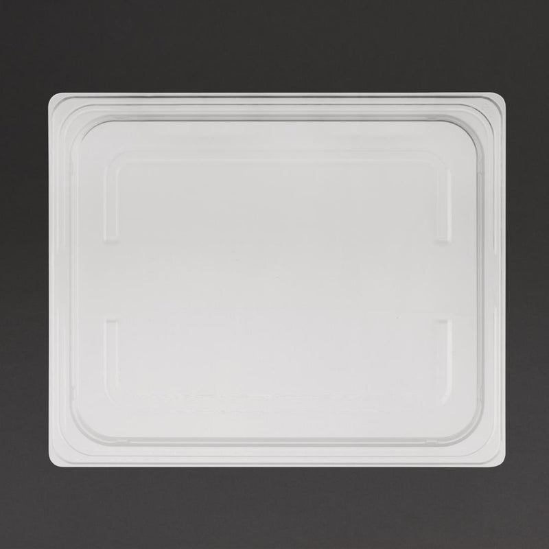Nisbets Essentials Polypropylene 1-2 Gastronorm Lid Clear