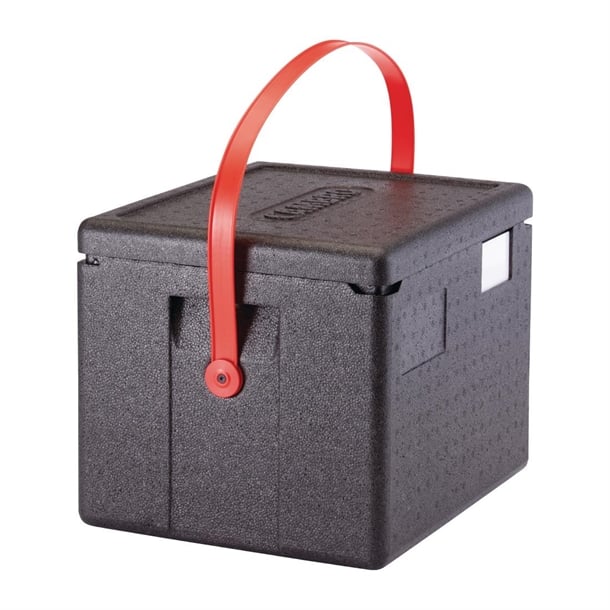 Cambro EPP GoBox Insulated Food Carrier with Strap 1-2 GN