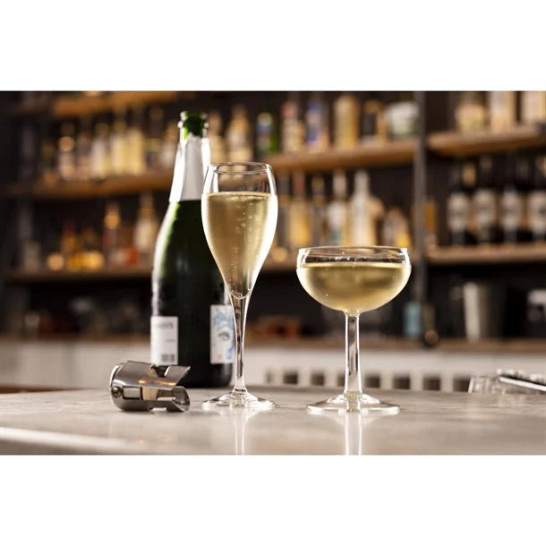 Olympia Cordoba Flute Glasses 210ml (Pack of 6)