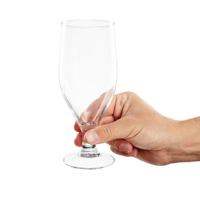 Olympia Stemmed Beer Glasses 420ml (Pack of 6)