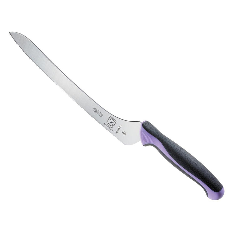 Mercer Culinary Allergen Safety Offset Serrated Bread Knife 23cm