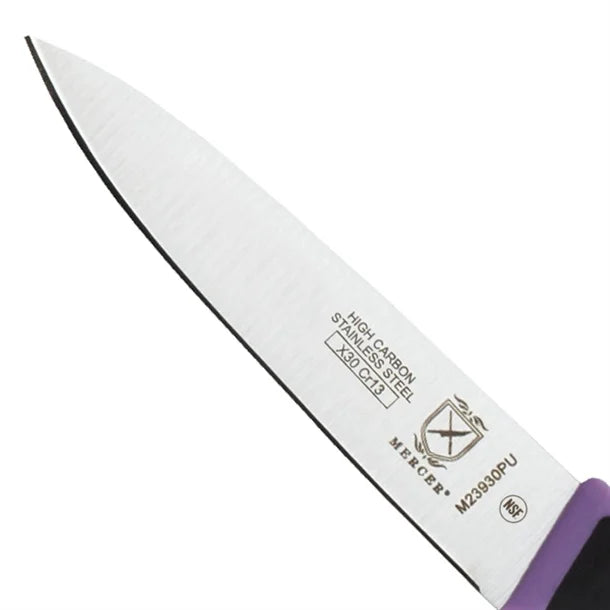 Mercer Culinary Allergen Safety Slim Paring Knife 8cm