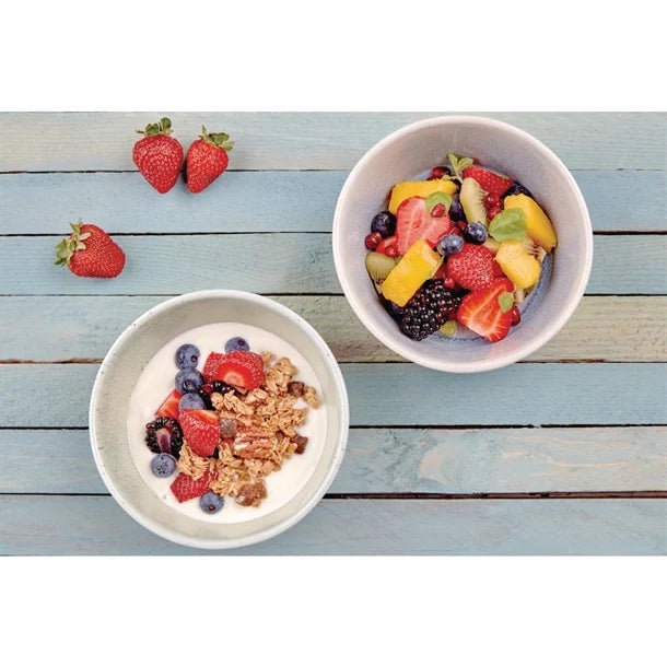 Olympia Cavolo Flat Round Bowls Spring Green 143mm (Pack of 6)