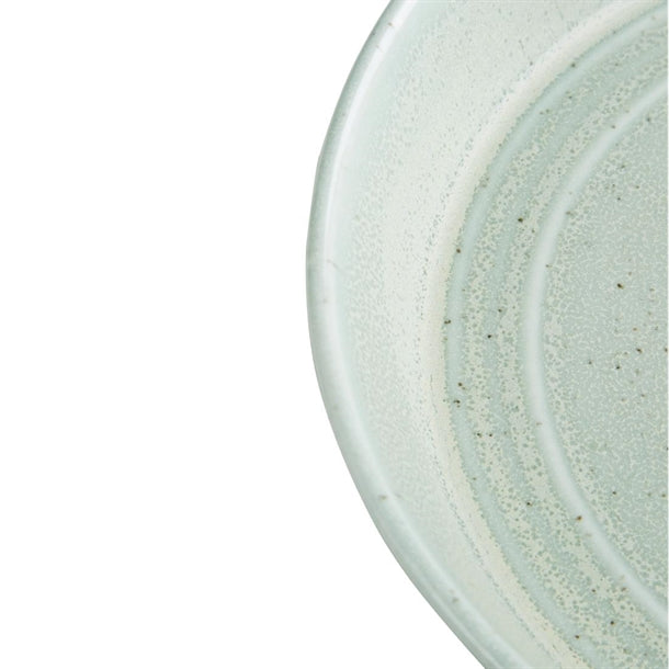 Olympia Cavolo Flat Round Bowls Spring Green 220mm (Pack of 4)