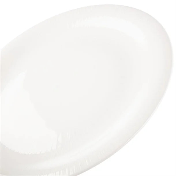 Royal Bone Ascot Embossed Coupe Plate 290mm (Pack of 6)