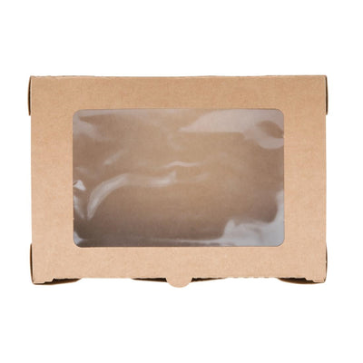 Fiesta Green Compostable Paperboard Food Cartons 1200ml - 42oz (Pack of 200)