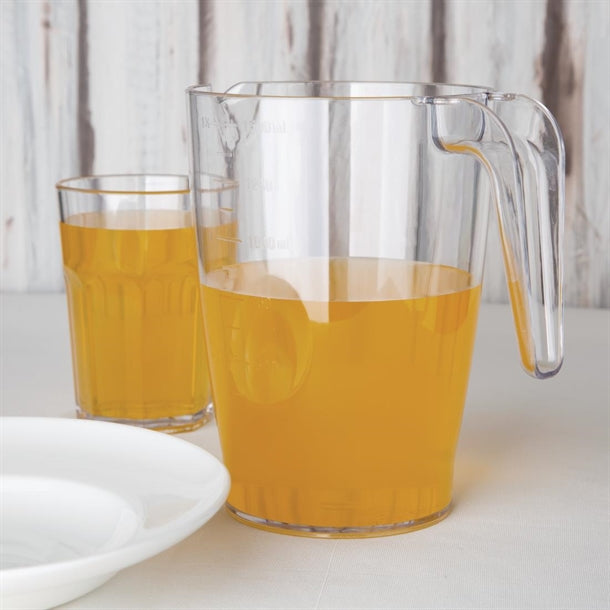 Olympia Kristallon Polycarbonate Stacking Jug 1ltr