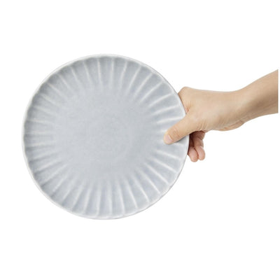 Olympia Corallite Plates Concrete Grey 205mm (Pack of 6)