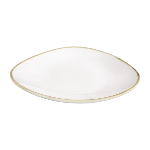 Olympia Kiln Triangular Plate Chalk 280mm (Pack of 4)