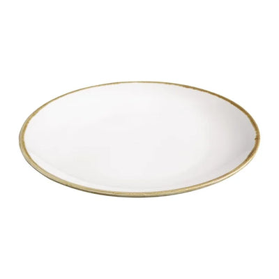 Olympia Kiln Chalk Round Coupe Plate 280mm (Pack of 4)