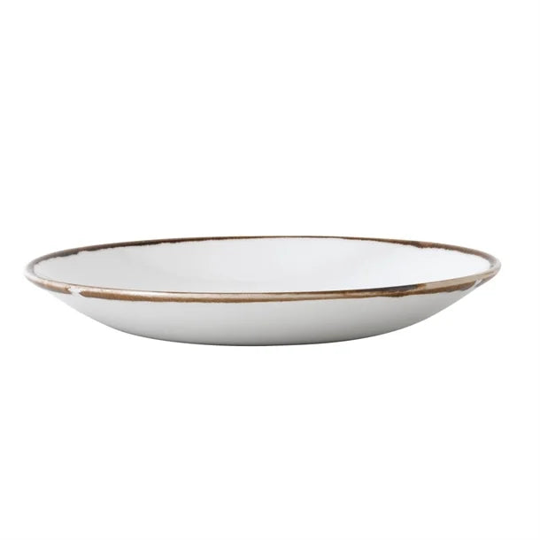 Dudson Harvest Deep Coupe Plates Natural 281mm (Pack of 12)