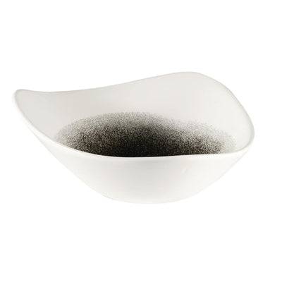 Churchill Studio Prints Raku Triangle Bowls Quartz Black 185mm 370ml (Pack of 12)