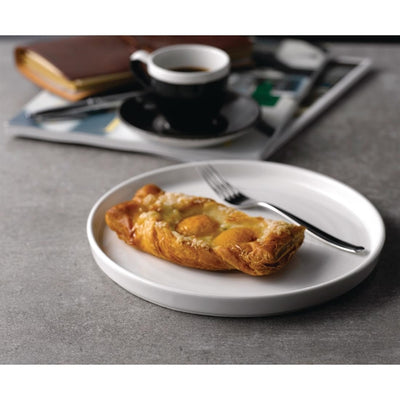 Churchill Walled Chefs Plates White 260mm (Pack of 6)