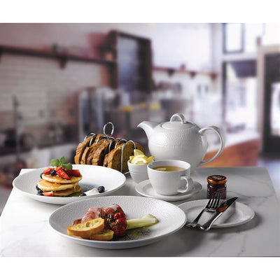 Churchill Isla Centre Print Deep Coupe Plates Topaz Blue 281mm (Pack of 12)