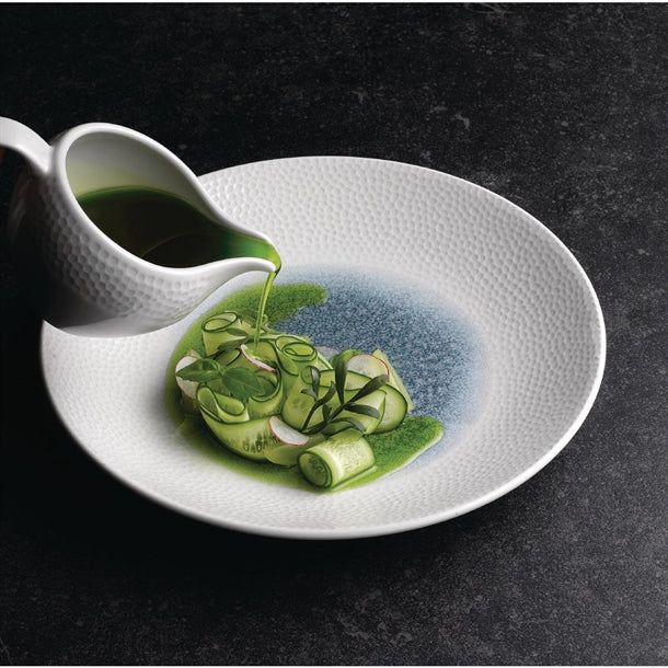 Churchill Isla Centre Print Deep Coupe Plates Topaz Blue 255mm (Pack of 12)