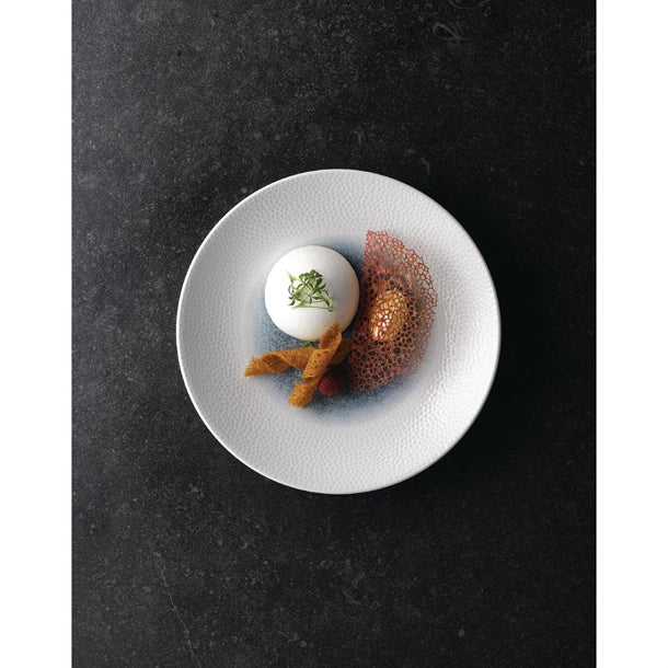 Churchill Isla Centre Print Deep Coupe Plates Topaz Blue 281mm (Pack of 12)