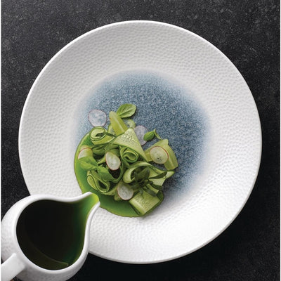 Churchill Isla Centre Print Deep Coupe Plates Topaz Blue 255mm (Pack of 12)