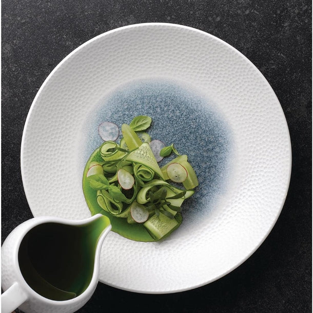 Churchill Isla Centre Print Deep Coupe Plates Topaz Blue 255mm (Pack of 12)