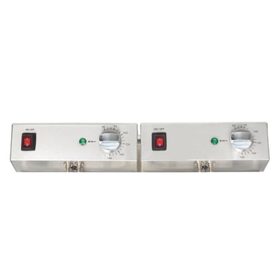 Buffalo Twin Tank Twin Basket 2x5Ltr Countertop Fryer 2x2.8kW