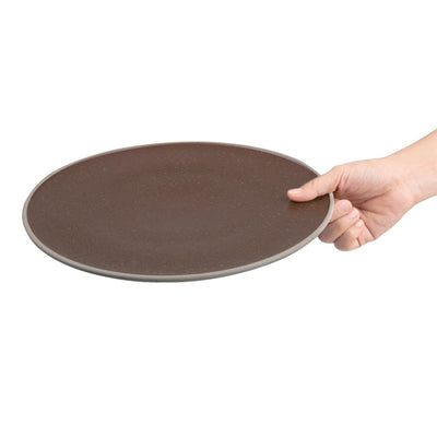 Olympia Anello Earth Raw Edge Plates 285mm (Pack of 4)