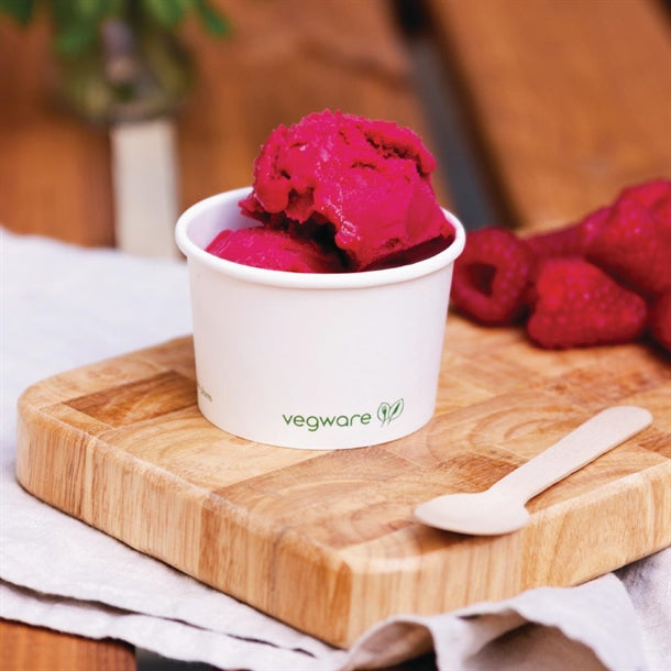 Vegware Compostable Hot Food Pots 110ml - 4oz (Pack of 1000)