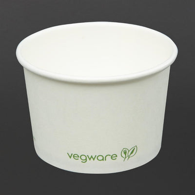 Vegware Compostable Hot Food Pots 110ml - 4oz (Pack of 1000)