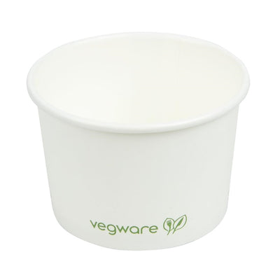 Vegware Compostable Hot Food Pots 110ml - 4oz (Pack of 1000)