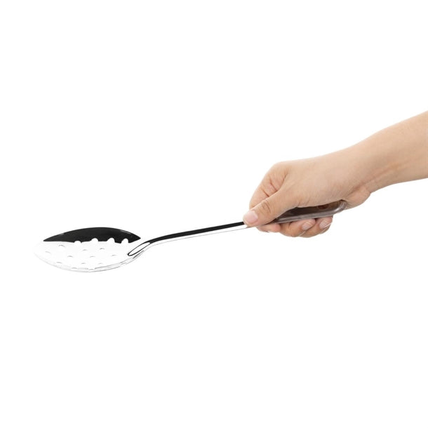 Nisbets Essentials Perforated Serving Spoon 11&