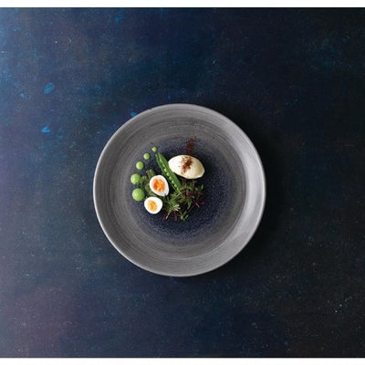 Churchill Stonecast Aqueous Grey Evolve Coupe Plate 10.25" (Box 12) (Direct)