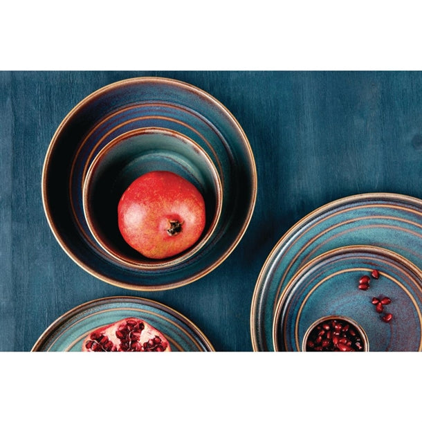Olympia Cavolo Iridescent Flat Round Plate - 270mm (Box 4)