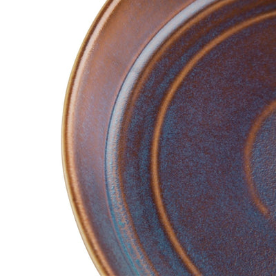 Olympia Cavolo Iridescent Flat Round Bowls 220mm (Pack of 4)