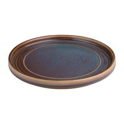 Olympia Cavolo Flat Round Plates Iridescent 180mm (Pack of 6)