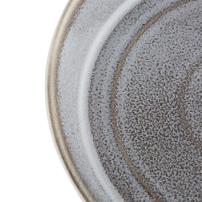 Olympia Cavolo Charcoal Dusk Flat Round Bowls 220mm (Pack of 4)