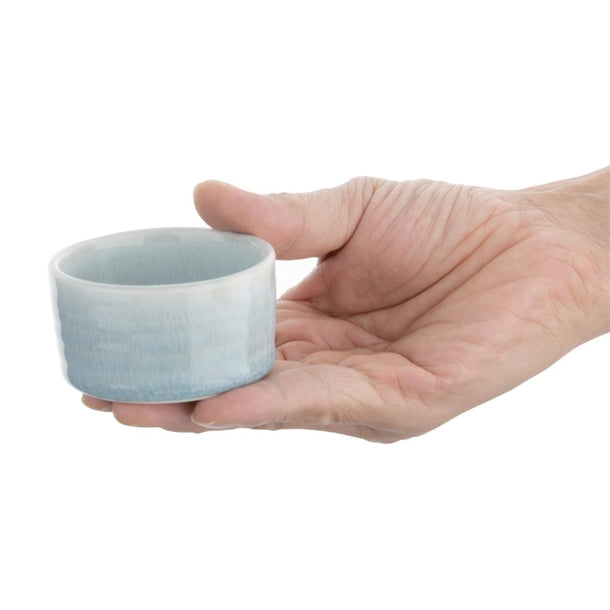 Olympia Cavolo Dipping Dishes Ice Blue 67mm (Pack of 12)