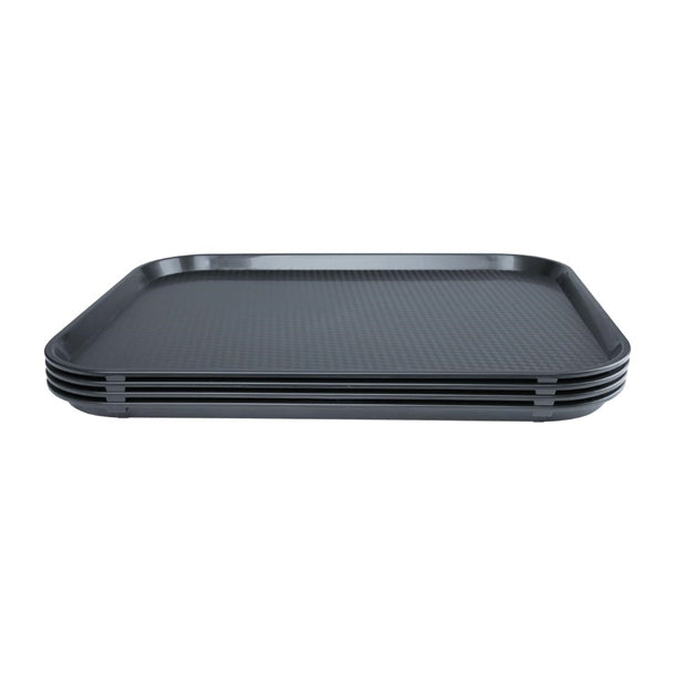 Kristallon Foodservice Tray Charcoal 350 x 450mm