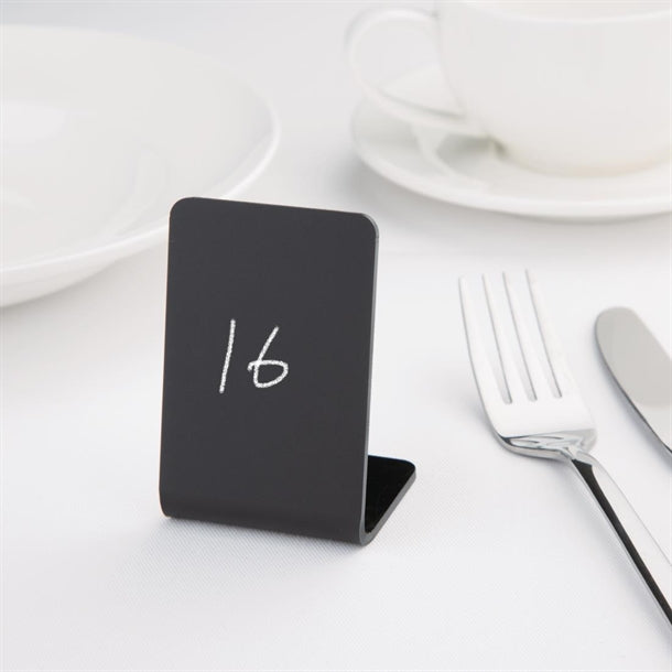 Olympia Acrylic Tableboard 75(H) x 50(W)mm (Pack of 4)
