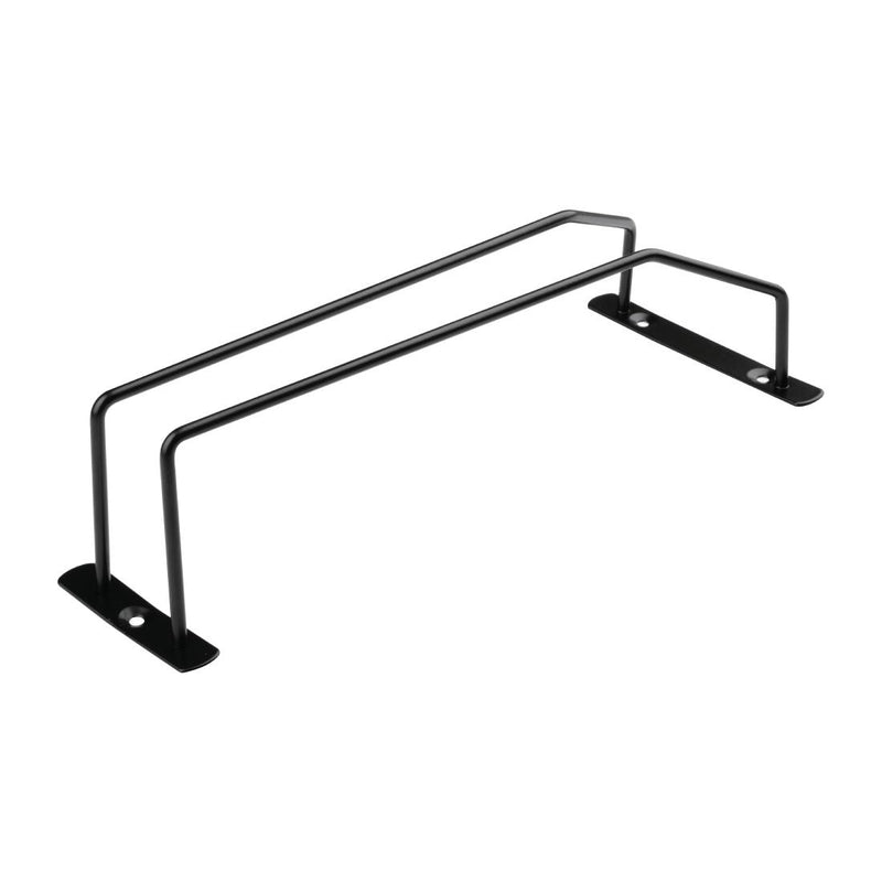 Olympia Wine Glass Rack Black 406mm