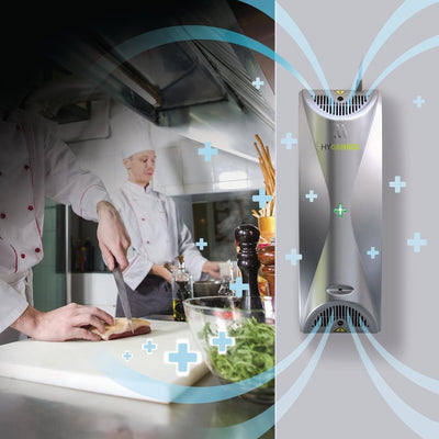 HyGenikx Air Steriliser for Food Areas Titanium Finish HGX-T-10-F